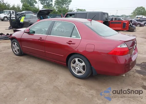 2006 Honda Accord Hybrid из США, поврежденный, VIN JHMCN36406C003044